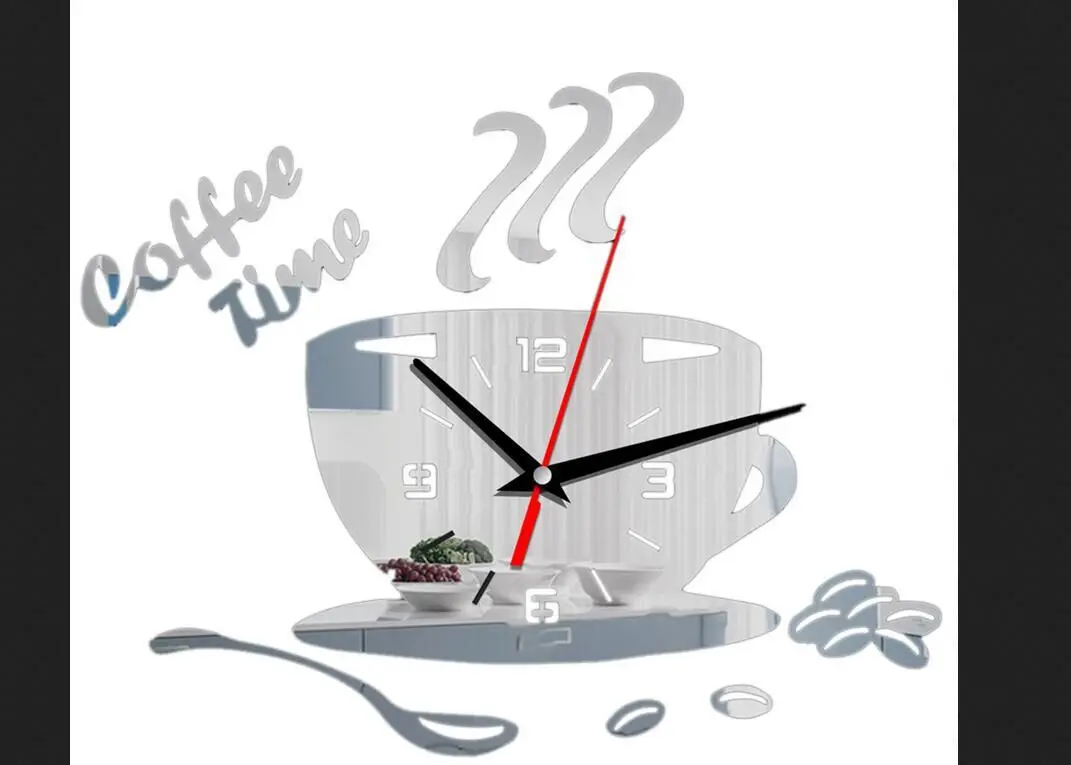 Скандинавские бесшумные настенные часы для гостиной модные художественные