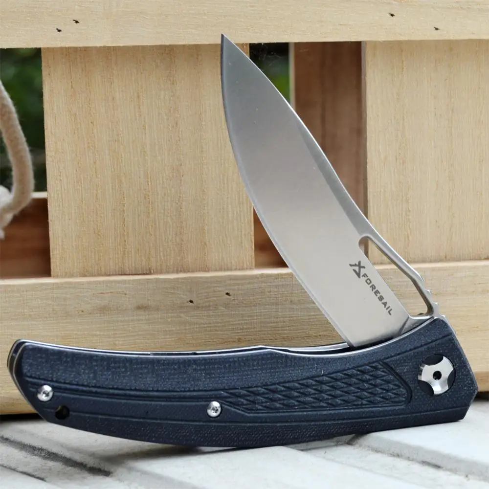 Новинка Карманный складной нож FORESAIL система лезвий D2 4 5in G10 рукоятка черный
