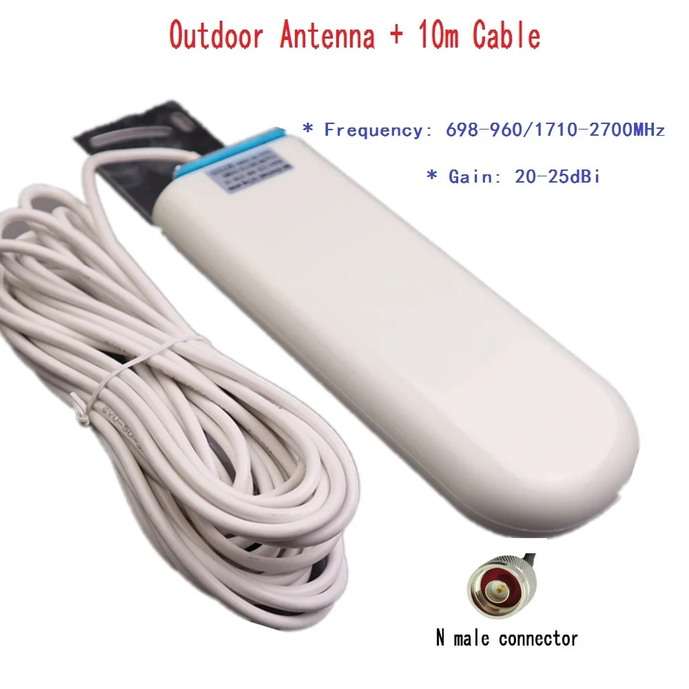 ZQTMAX 25dBi 2g 3g 4g антенна для сотового телефона Усилитель сигнала UMTS LTE усилитель