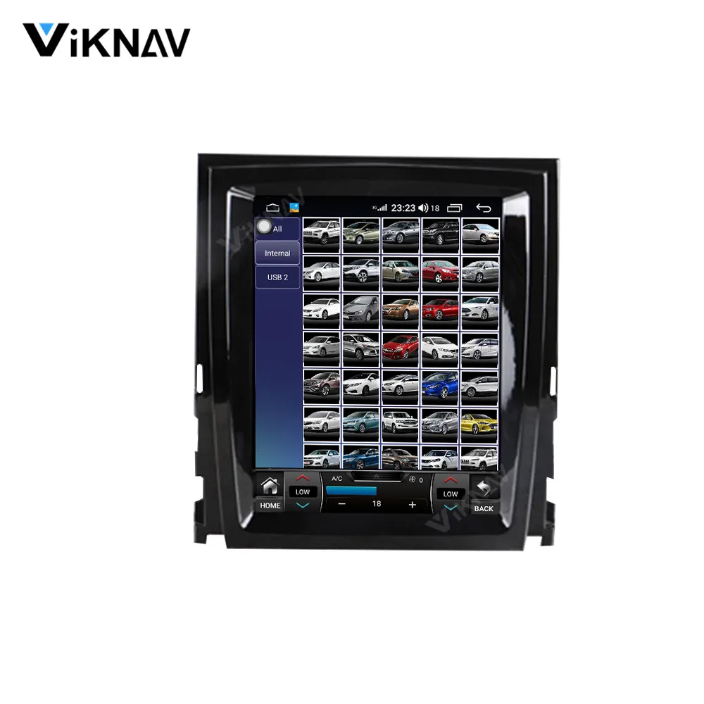 

2 Din Android tesla style auto For Cadillac escalade 2006-2012 car radio DVD multimedia player GPS navigation stereo recorder he