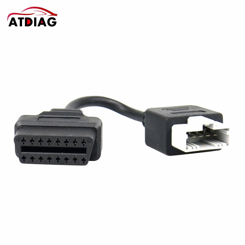 Мужской 3pin 5Pin конвертировать в Женская OBD2 16pin кабель для автомобиля Honda сканер OBD