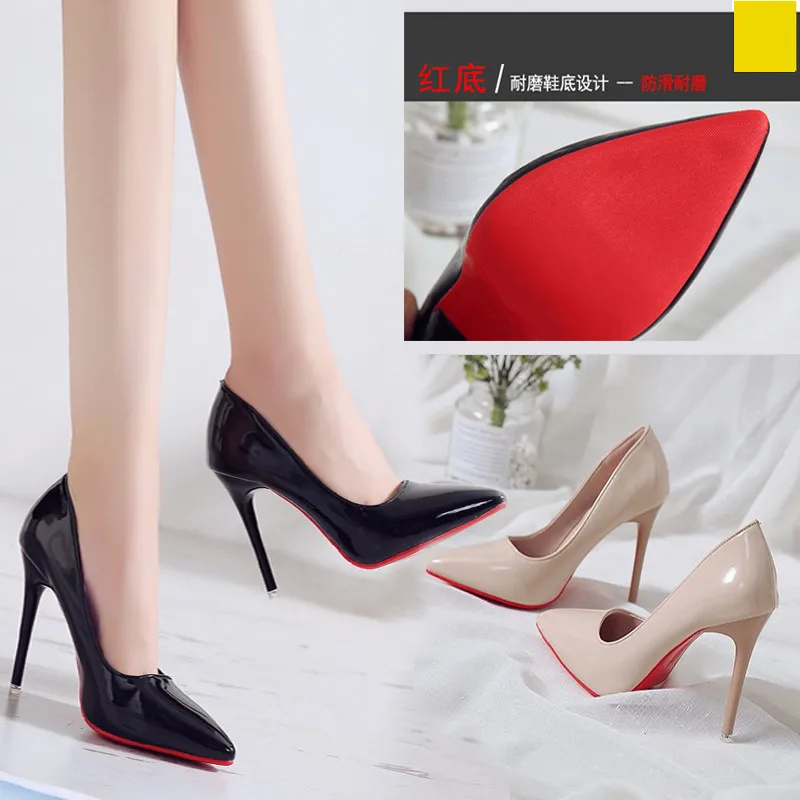 Лидер продаж 2020 классическая женская обувь туфли-лодочки с острым носком из