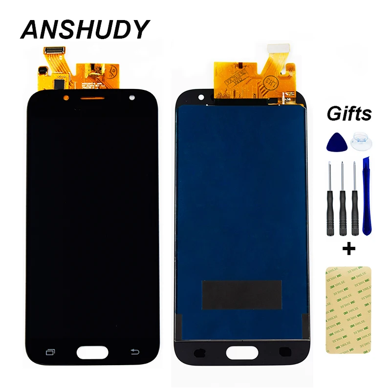 Brightness Adjustable For Samsung Galaxy J5 J530 J530F J530FM LCD Display Module+ Touch Screen Digitizer Sensor Assembly
