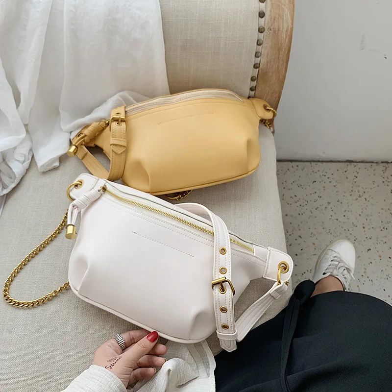 Youda оригинальный сплошной цвет нагрудная сумка большой емкости Женские Карманы