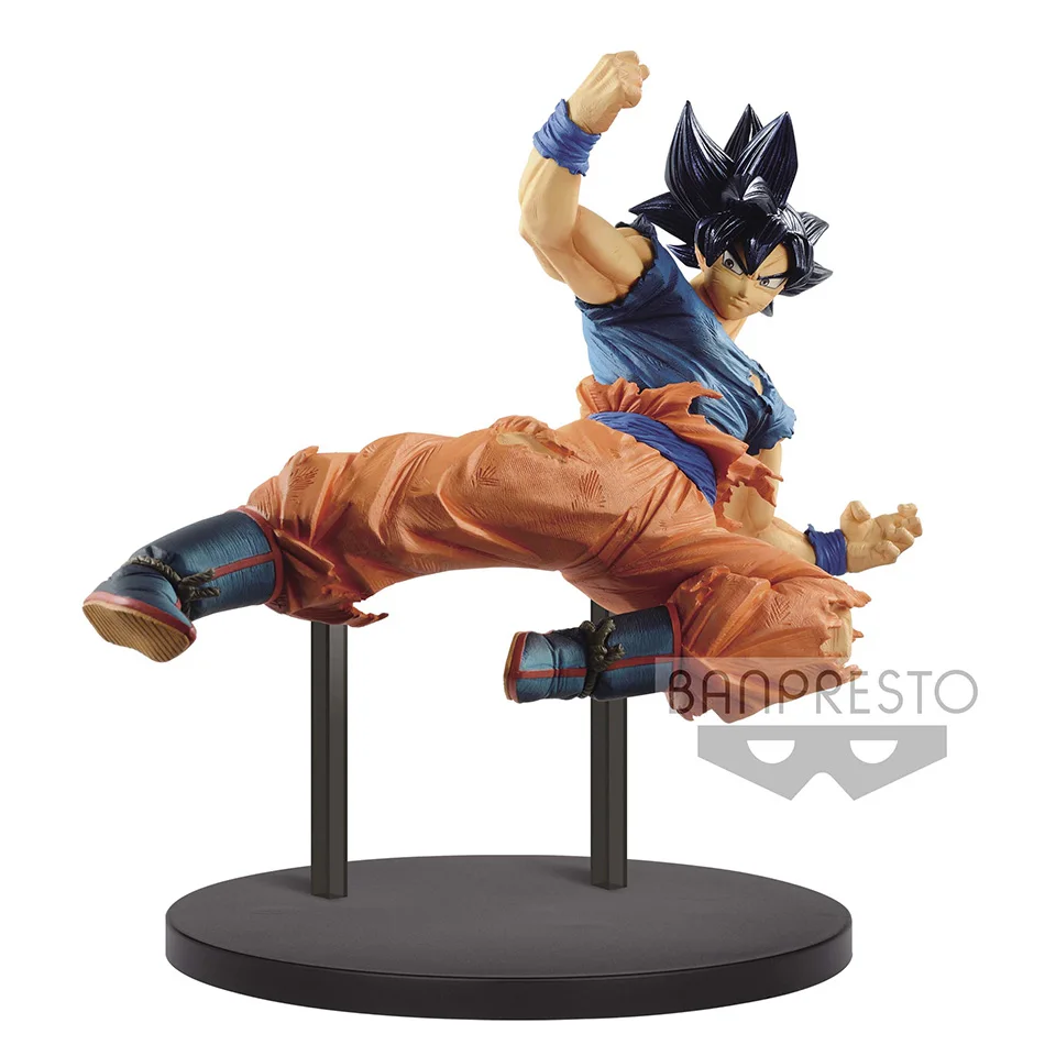 FES 10 Goku Ultra Tronzo Оригинальные фигурки Dragon Ball Banpresto Broly Goku Vegeta Gogeta Zamasu ПВХ Фигурки игрушки Супер Saiyan Фигурки игрушки - Цвет: FES 10 Goku Ultra