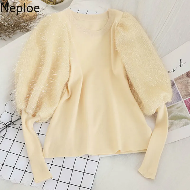 Neploe Модный яркий Шелковый свитер с кисточками в стиле пэчворк длинным рукавом