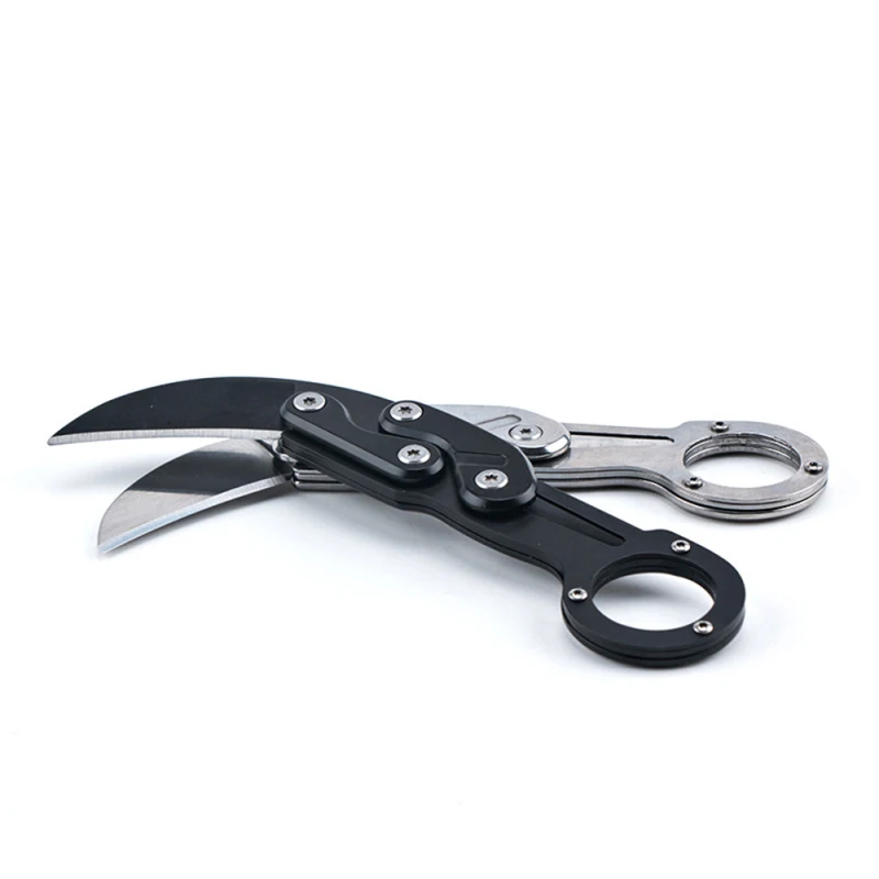 

Stainless Steel Outdoor Survival Multifunctional Mechanical Folding Tool Camping Portable Rope Cutter