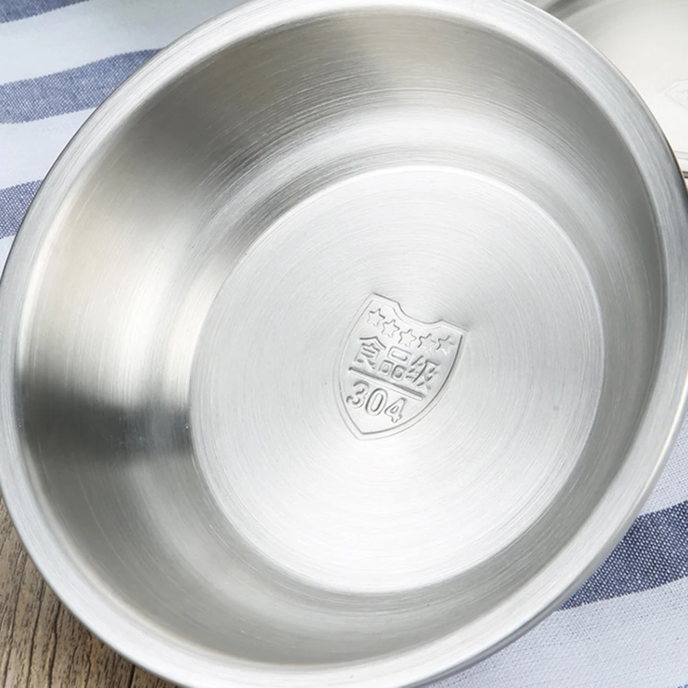 Столовая посуда из нержавеющей стали 304 фруктовая десертная тарелка контейнер