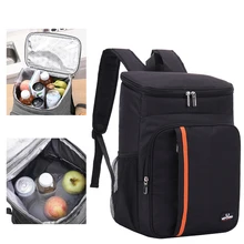 18L Large Capacity Cool Warm Insulated Bag Cooler Bags Backpack Picnic Thermal Food Delivery Ice Bag Food Beverage Storage Bags