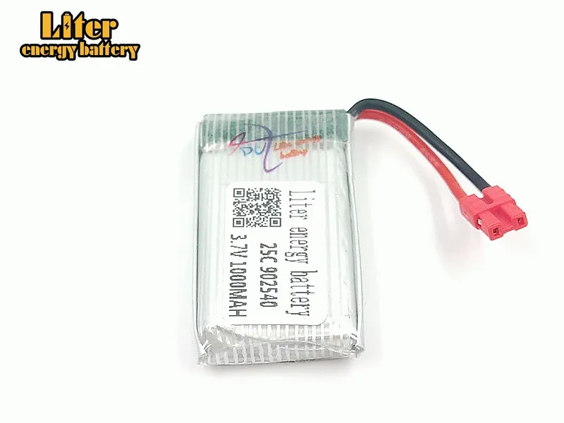 Аккумулятор 3 7 в 1000 мАч 902540 Lipo для X5HC X5HW запасные части радиоуправляемого