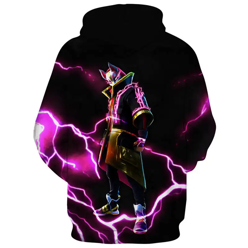 

New 2020 battle game 3D Hoodie Street autumn winter Hoodie game character image 3D Hoodie