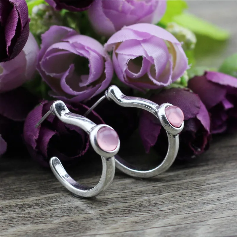 Anslow Мода для девушек и женщин с простым круглым Конфеты круглые серьги невесты