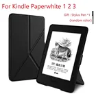 Чехол-подставка для Kindle Paperwhite 1 2 3, умный чехол из искусственной кожи для Kindle электронной книги DP75SDI, защитный чехол, складной кронштейн