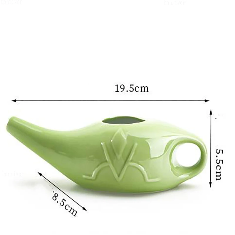 Yoga ДЛЯ neti кастрюля для очистки мытья носа с керамической кастрюлей орошения носа|