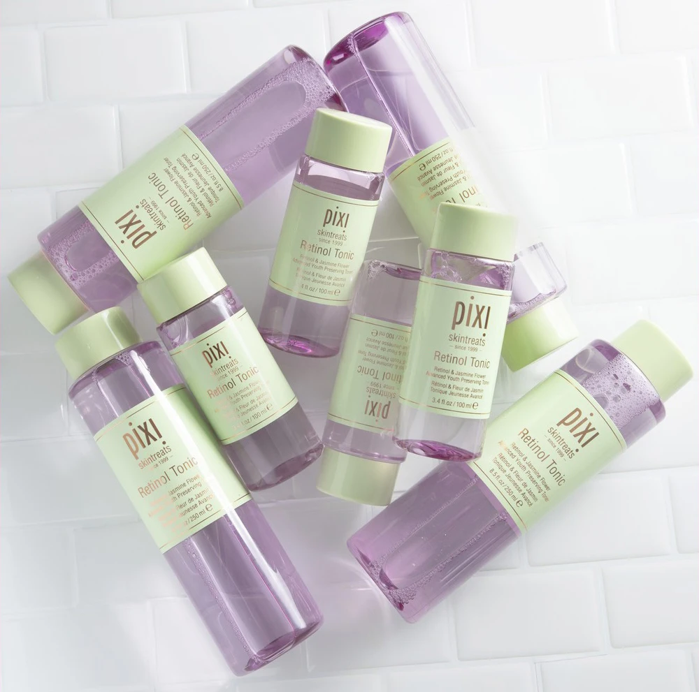 Тоник для лица Pixi тоник ретинола лосьон с розой увлажняющий укрепляющий