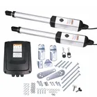 Мотор для двустворчатых распашных ворот, 200 кг, автоматический, электрический, для гаража, двора