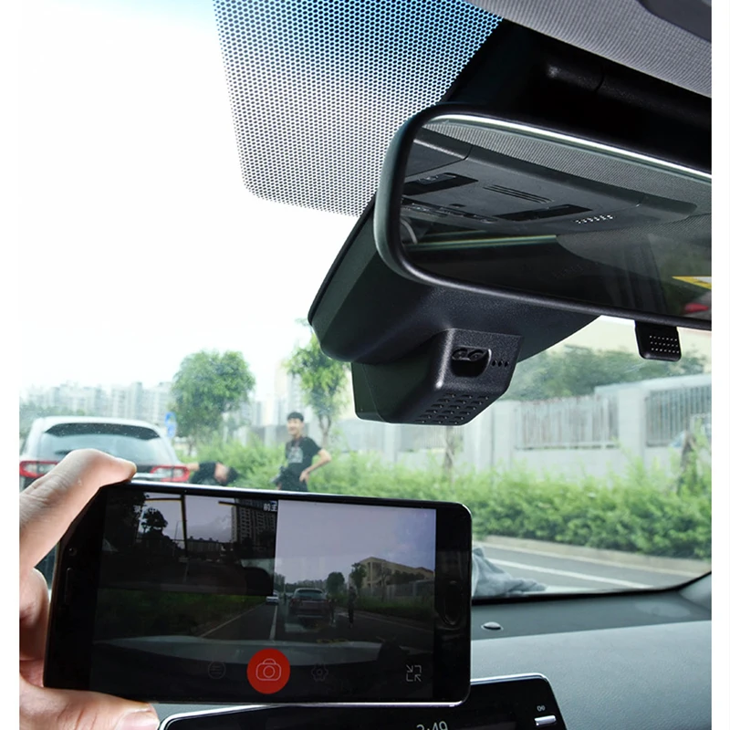 Для Toyota Avalon 2018 2019 Автомобильный видеорегистратор Wifi DVR Dash Cam камера FHD 1080P