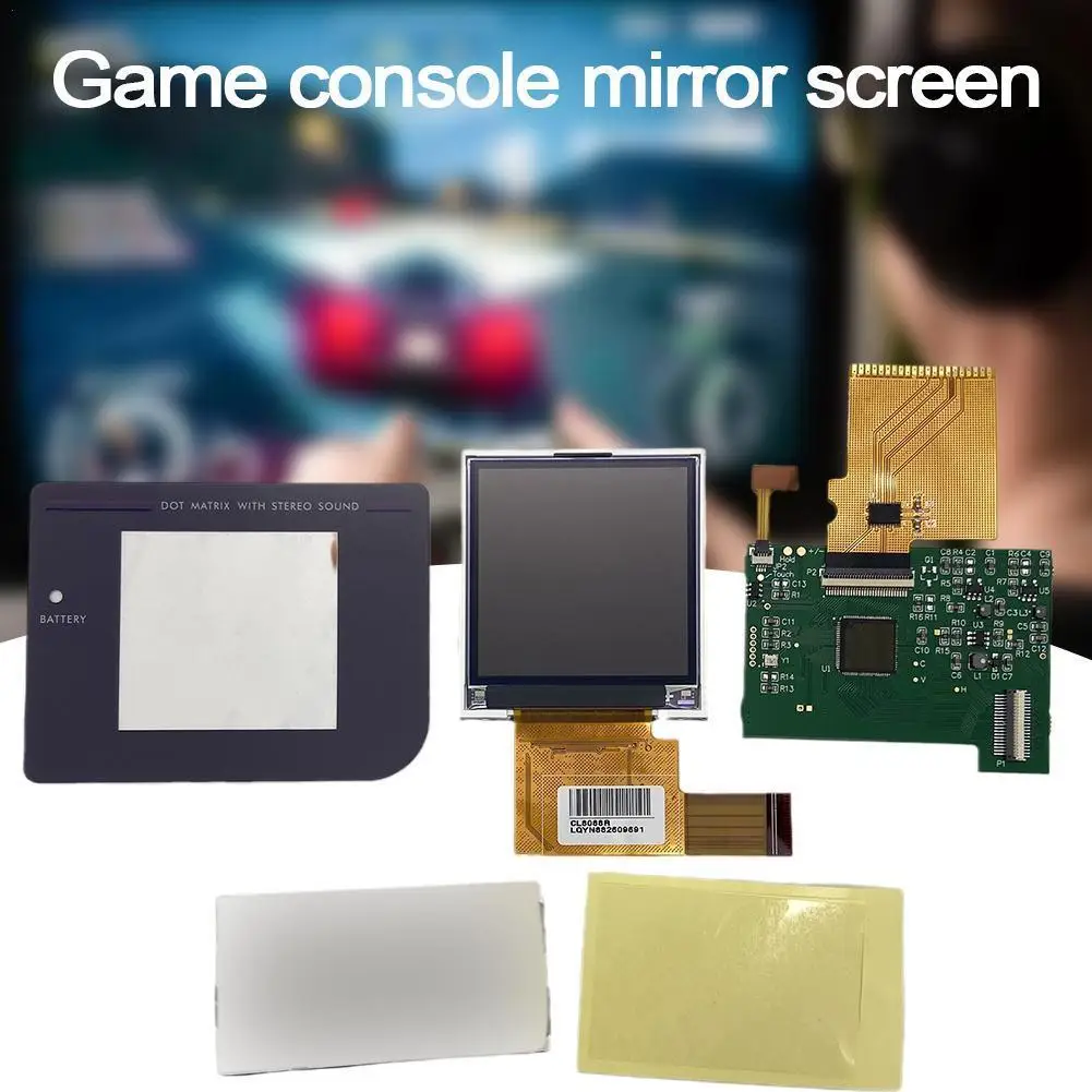 

Игровая консоль с зеркальным экраном подходит для Nintendo GB DMG яркий ЖК-экран с зеркалом