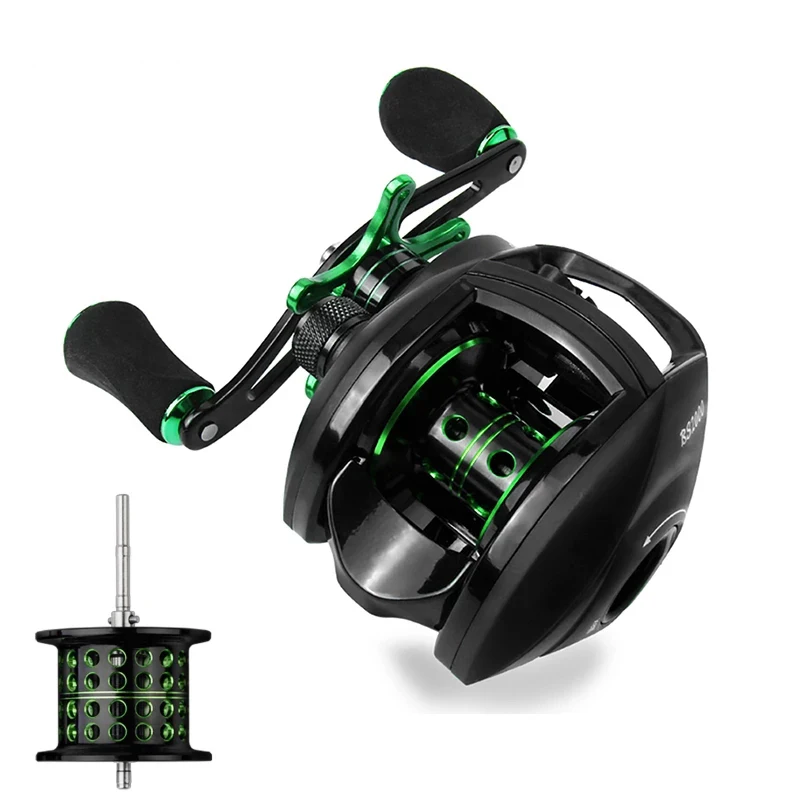 

Best Baitcasting Reel BS2000 8.1:1High Speed Fishing Reel 8KG Max Drag Reinforced Reel Drag Reel Carp Drag Reel Fishing