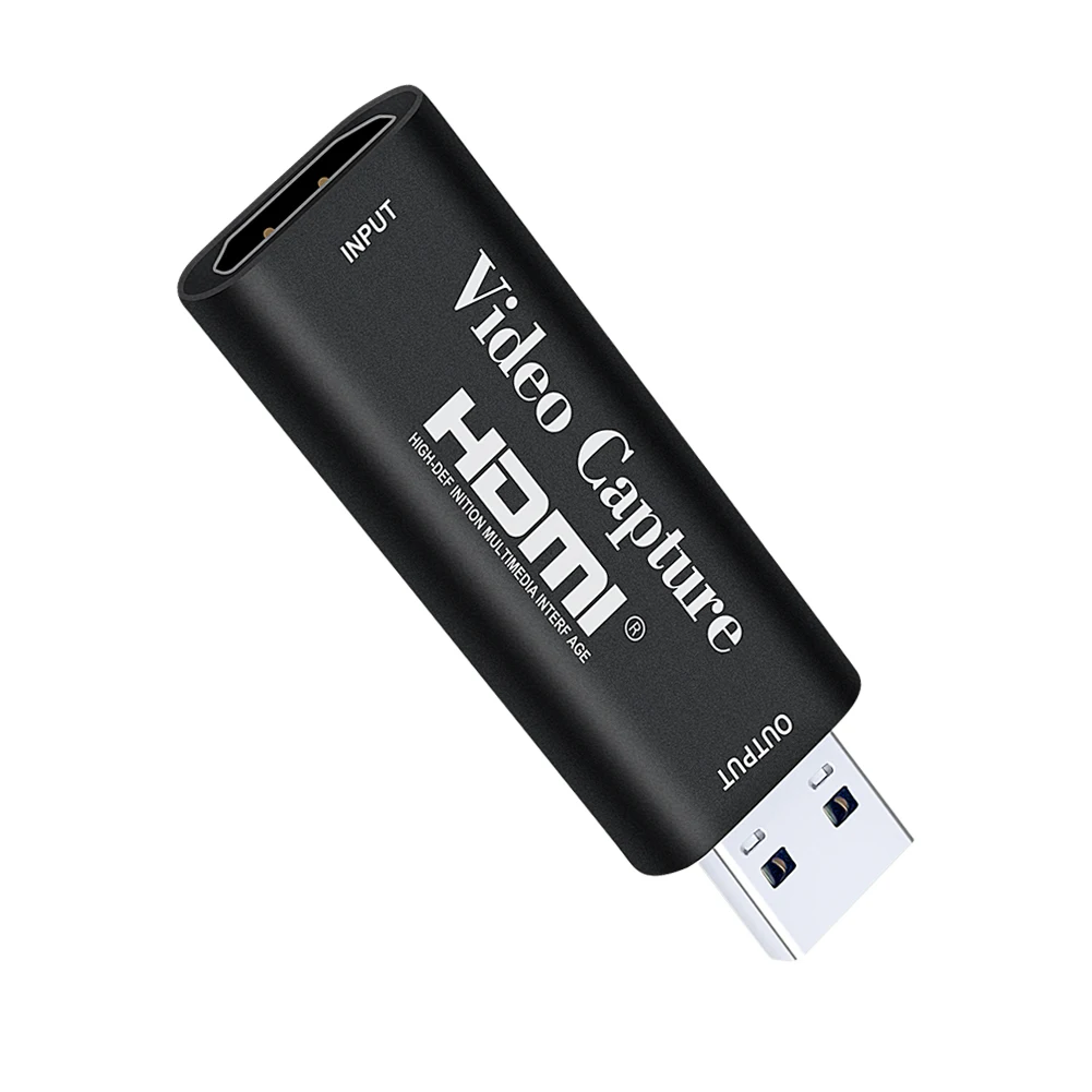 Карточка видеозахвата Mini HD 1080P HDMI/USB 2 0 для компьютера Youtube OBS и т. д. Потоковая