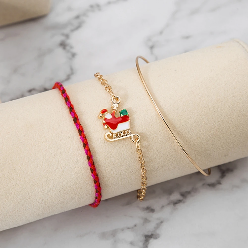 Многослойный Рождественский браслет LANIWOO 2020 новый подарок модные ювелирные