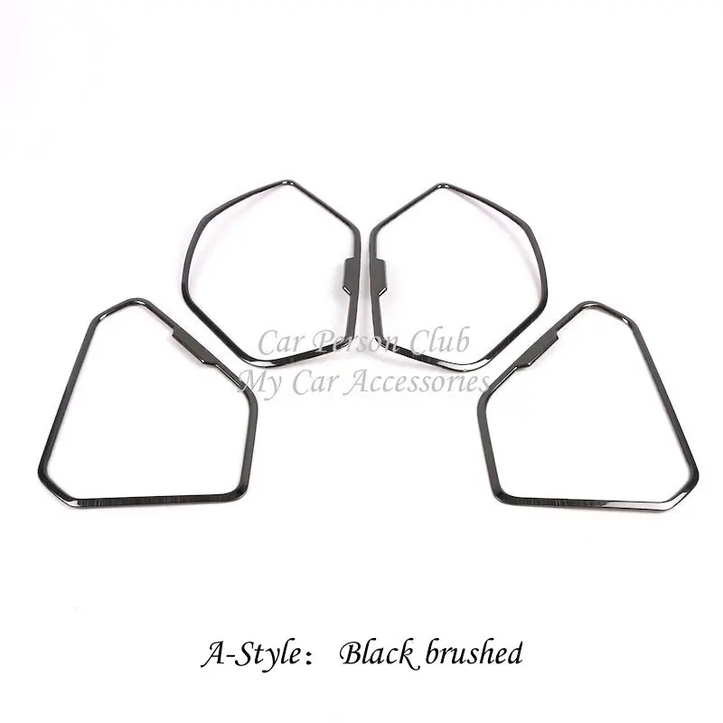 Для Toyota RAV4 2019 2020 Внутренняя дверь автомобиля из нержавеющей стали стерео динамик