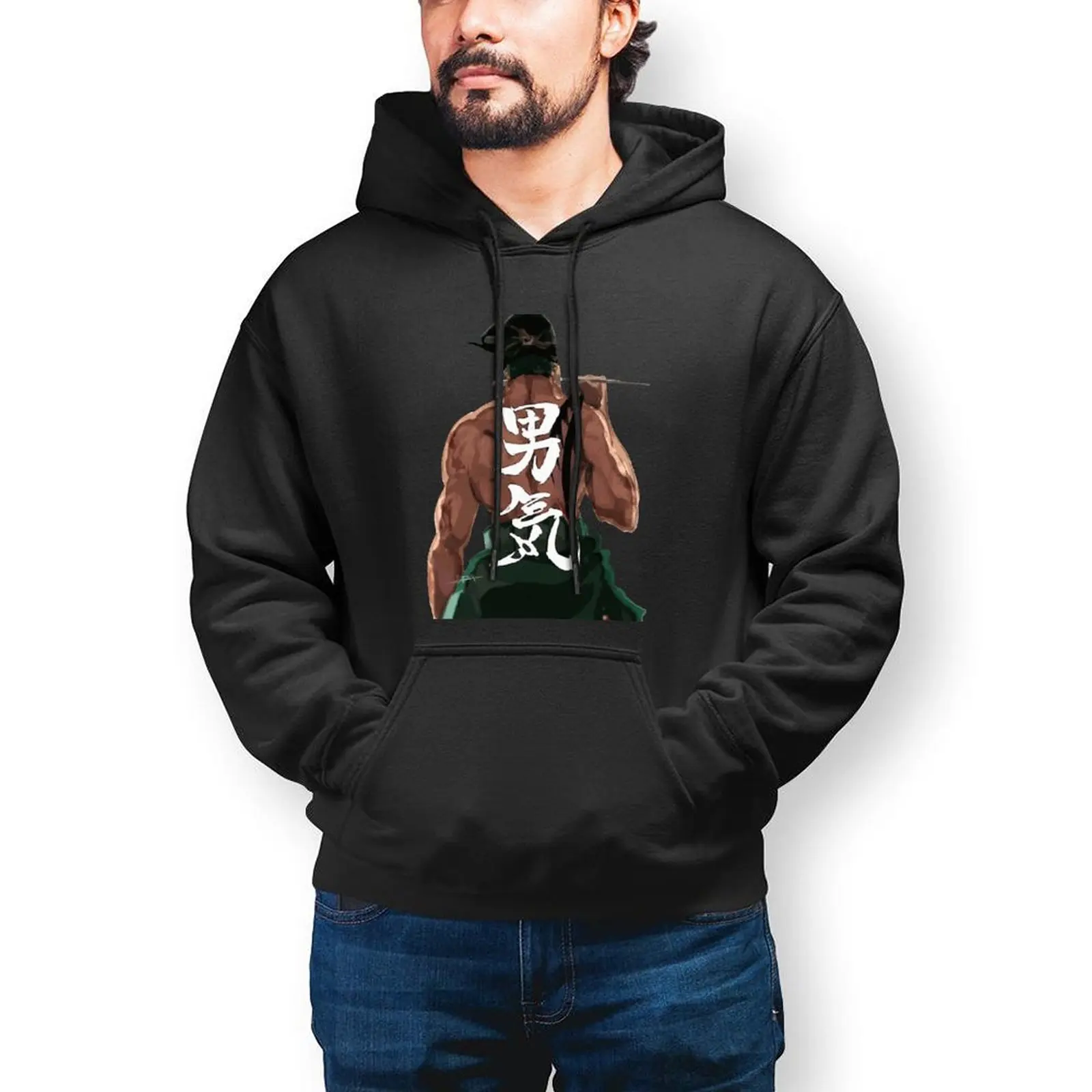 

Bandai цельный роророноа Зоро Мужская толстовка манга стильные хлопковые Толстовки большого размера мужские зимние свободные пуловеры с капю...