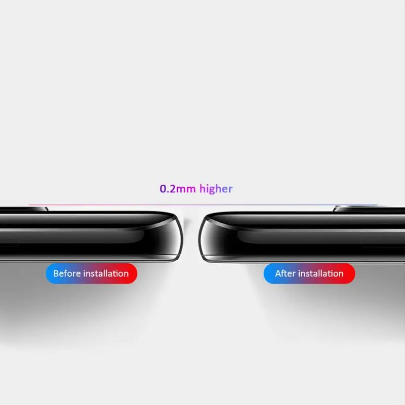 2 шт./компл. защитное кольцо из закаленного стекла для камеры Xiaomi 9 SE Redmi Note