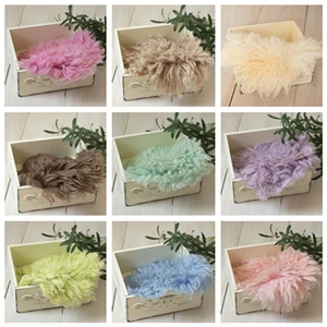 Реквизит для фотосъемки новорожденных Dvotinst, мягкий шерстяной фон, одеяло, коврик, корзина, наполнитель, аксессуары для фотосъемки, реквизит для фотостудии