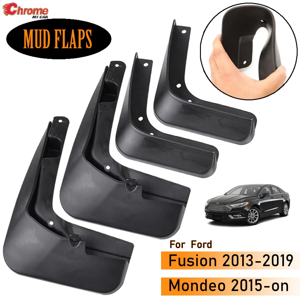 Брызговики для Ford Fusion Mondeo 2013 2014 2015 2016 2017 2018 2019 набор литых брызговиков переднее