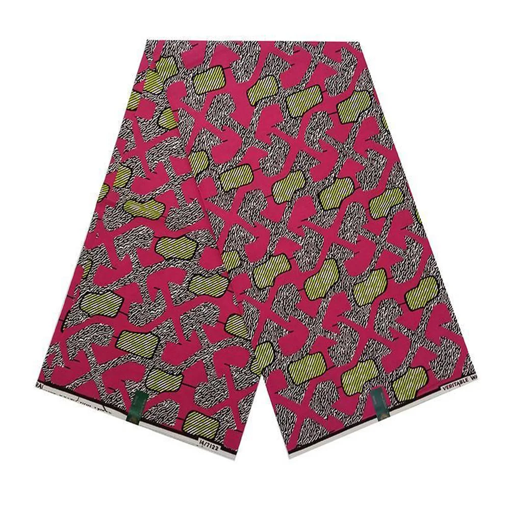 

African wax fabric 6yard 100% cotton soft wax for dresses sewing African wax prints Ankara Wax real Nigeria wax