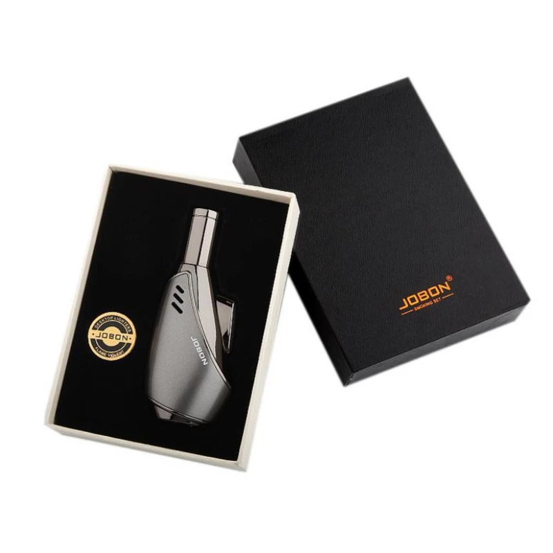 

Personality Creative Welding Torch Windproof Straight Into The Kitchen Welding Small Blue Flame Cigarette Lighter Kitchen Baking
