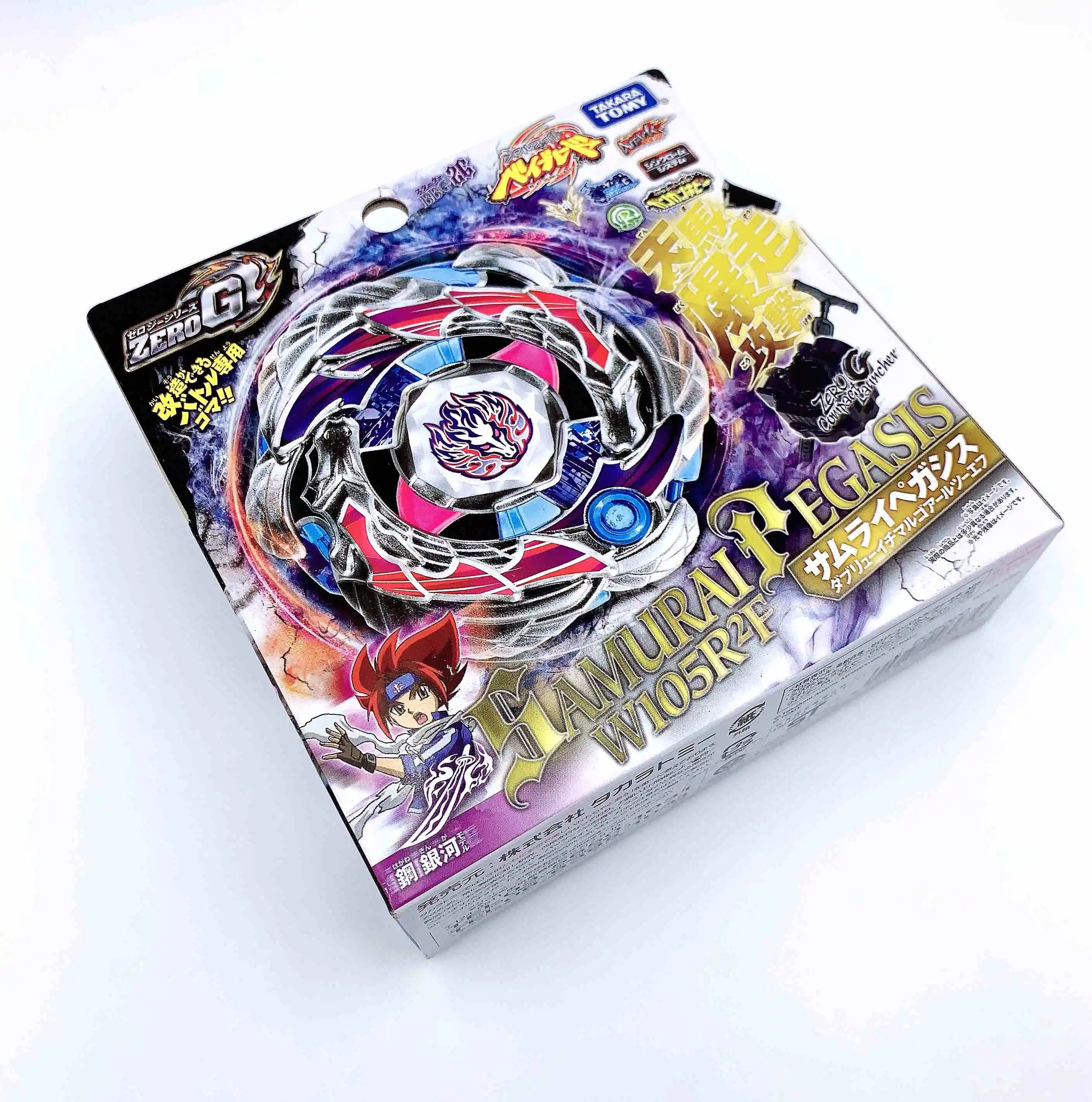 Takara tomy beyblade Zero-G пусковое устройство Beyblade Samurai Pegasis W105R2F с компактным пусковым