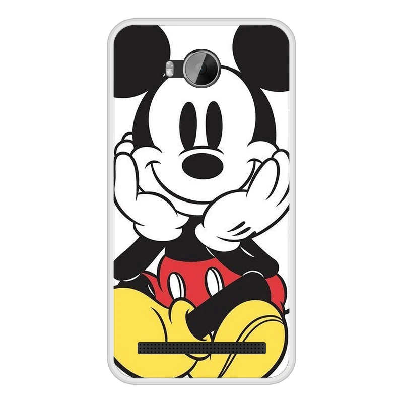 Case Cover for Huawei Y3II Y 3 II Soft Silicone TPU Mickey Minnie Patterned Paint Y3 2 LUA L21 Phone Cases |
