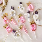 1 шт., свеча в виде цифры 0-9 для украшения торта