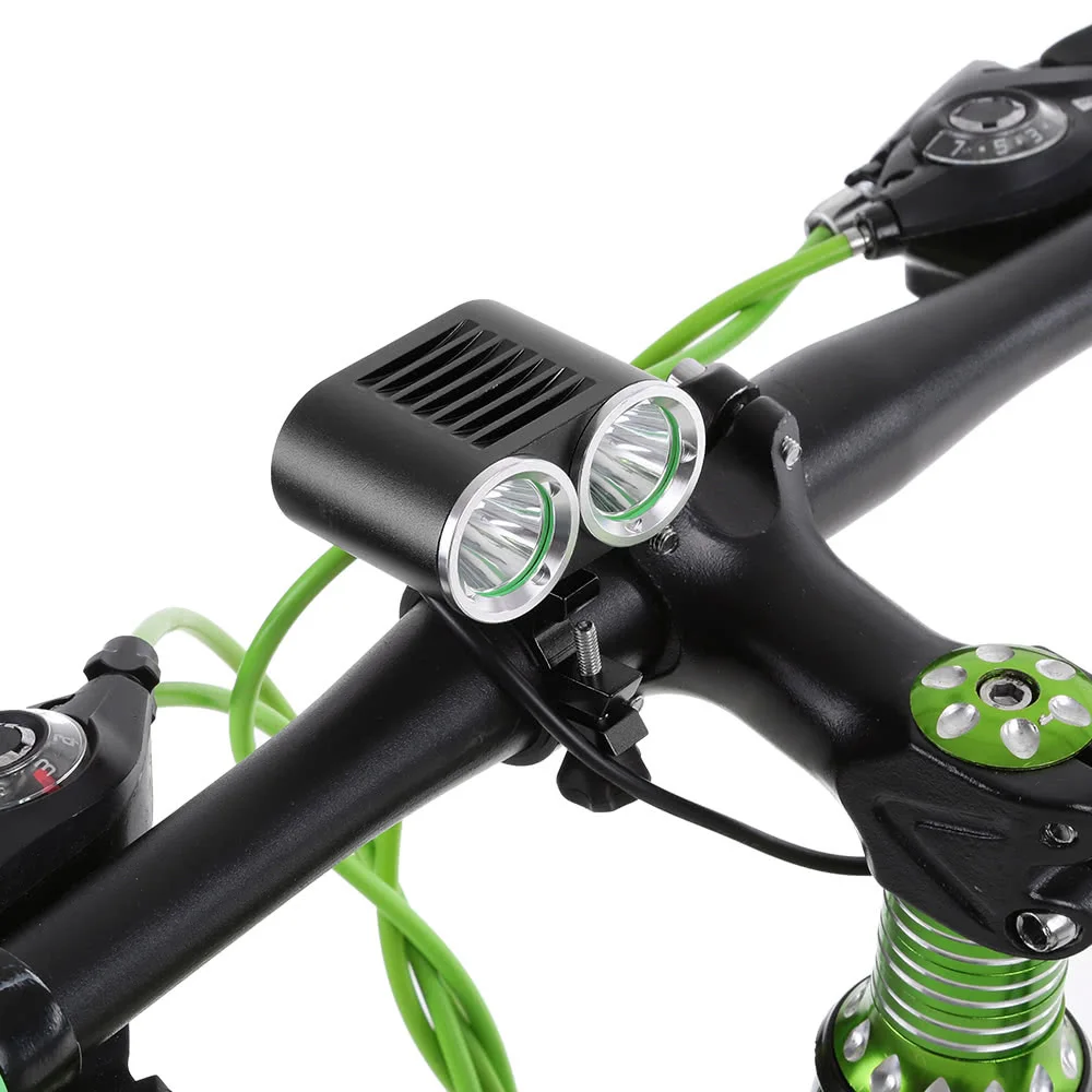 Передний Руль USB Велосипедный свет 2400 люмен супер яркий светодиодный