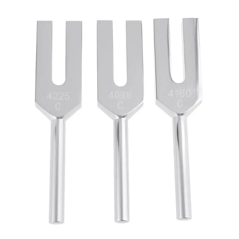 

3pcs Angel Crystal Tuning Fork 4096Hz/4160Hz/4225Hz C Aluminum Alloy Tuning Fork K1AE