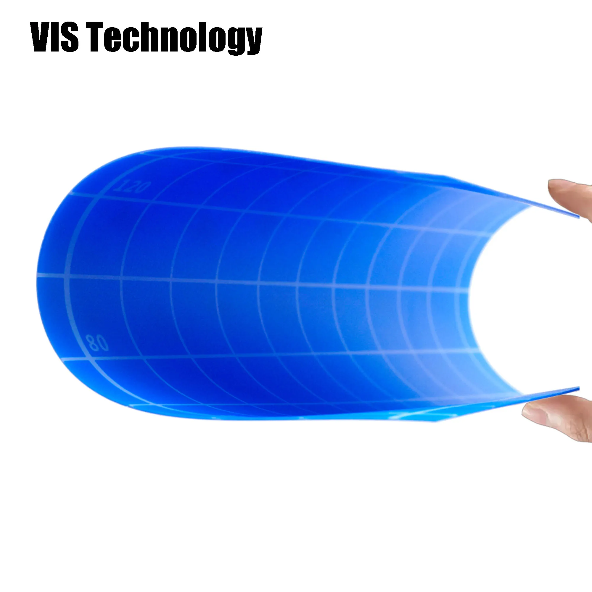 5 шт. 220x220 мм синяя матовая нагреваемая кровать наклейка печатная форма сетка