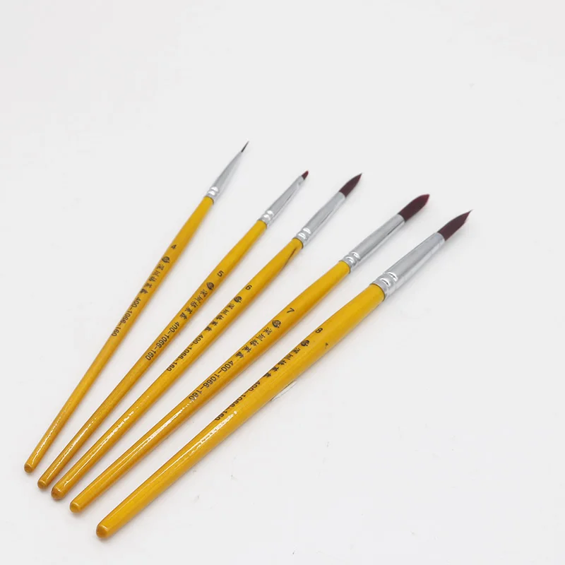 

5 Sets Dental Lab Polishing Brushes Nylon Painting Pens Dust Cleanning Brush