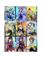 9pcsset acg beauty exquisite girl series hololive female anchor sexy girls hobby collectibles game anime collection cards