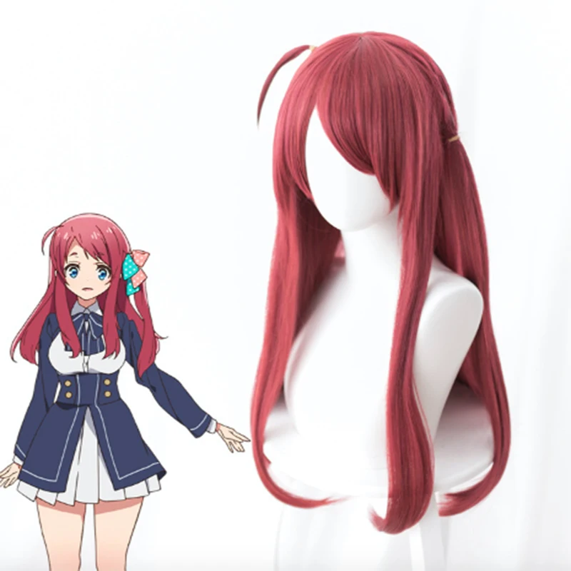 Аниме Zombieland Saga косплей парик Сакура Минамото Косплей парики Жаростойкие