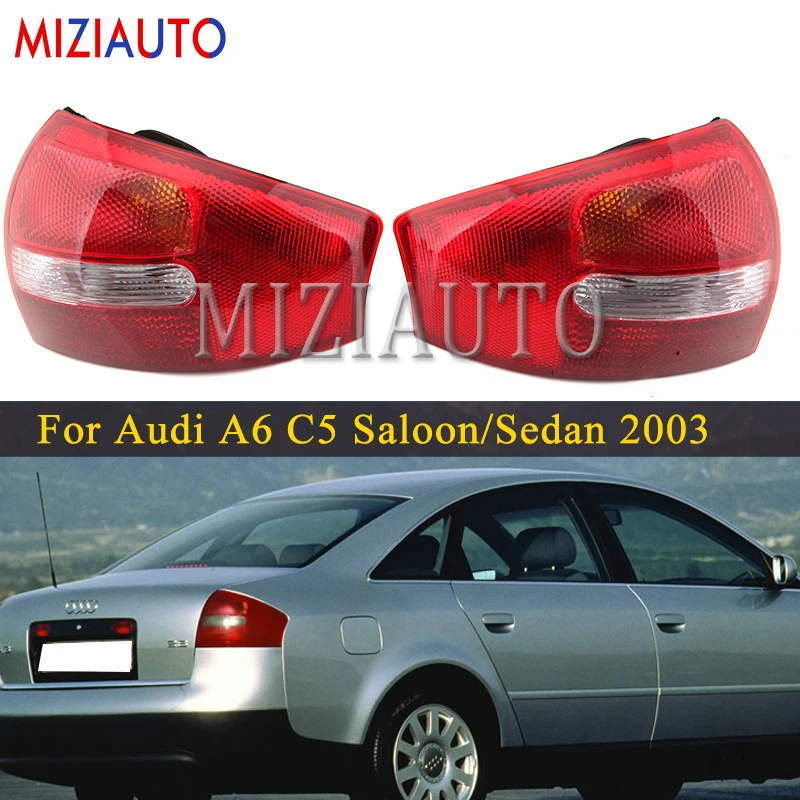 MIZIAUTO задний светильник s для Audi A6 C5 салон/седан 2003 Корпус без лампы стоп головной