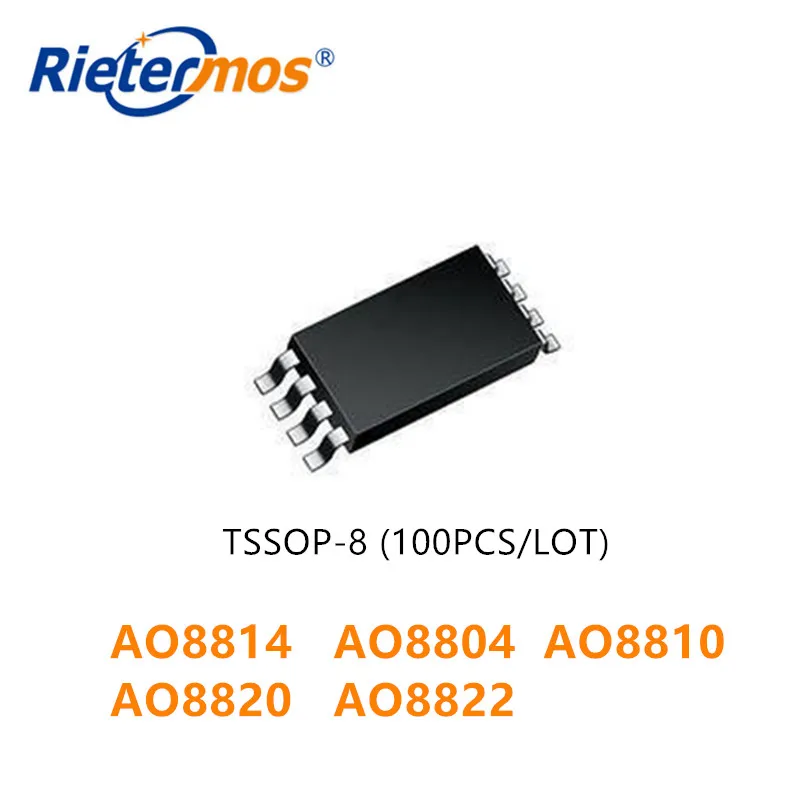 10 шт. 50 100 AO8814 8814 AO8804 8804 AO8810 8810 AO8820 8820 AO8822 8822 TSSOP8 SMD оригинал|smd| |