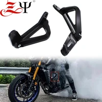 motorcycle engine crash guard stator cover frame slider protective bar frame protector bumper for yamaha mt 09 mt09 2021 2022