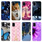 Чехол для Samsung Galaxy A31, A51, A71, A91, Мягкая силиконовая задняя крышка для телефона с милым котом, бабочкой, чехол для Samsung A315, A515, A715, A915 F