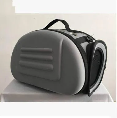 

Pet Products New Pure EVA Double Shoulder Fold Cat OutDog Back Bag