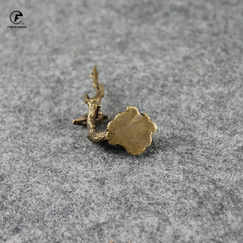 Античная Медная Волшебная слива дерево фотоэлемент креативная курильница в виде