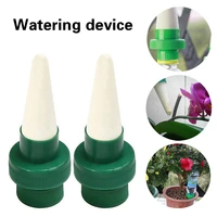 4pcs ceramic self watering spikes automatic plants drip irrigation water stakes for garden vegetable garden drip watering system