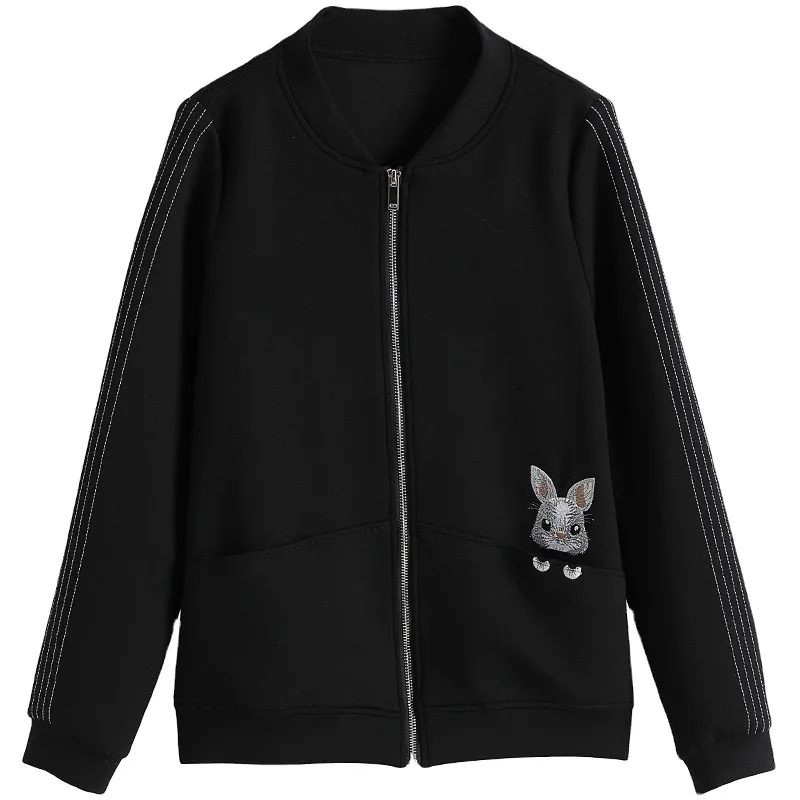 

Baseball Coat Women's Jacket 2020 Autumn New Loose Baseball Uniform Ladies Top Short Jacket