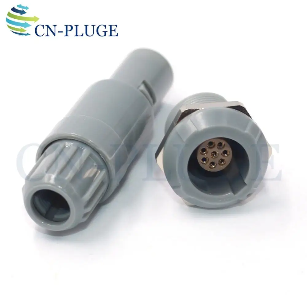M14 PAG/PLG 8 pin медицинское оборудование разъем питания Push pull самоблокирующийся